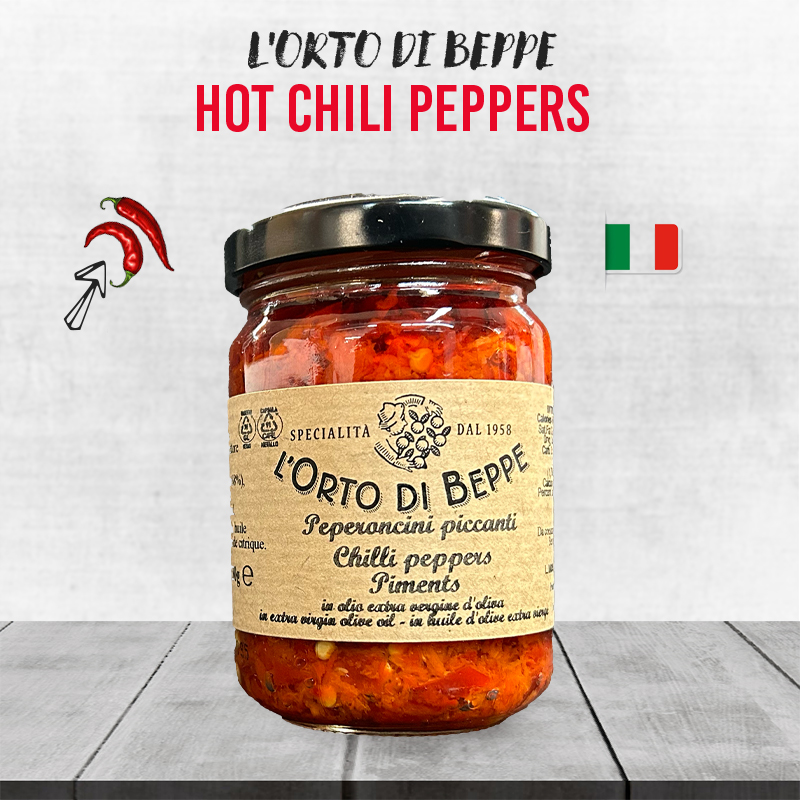 L'Orto Di Beppe Hot Chili Peppers - 130g