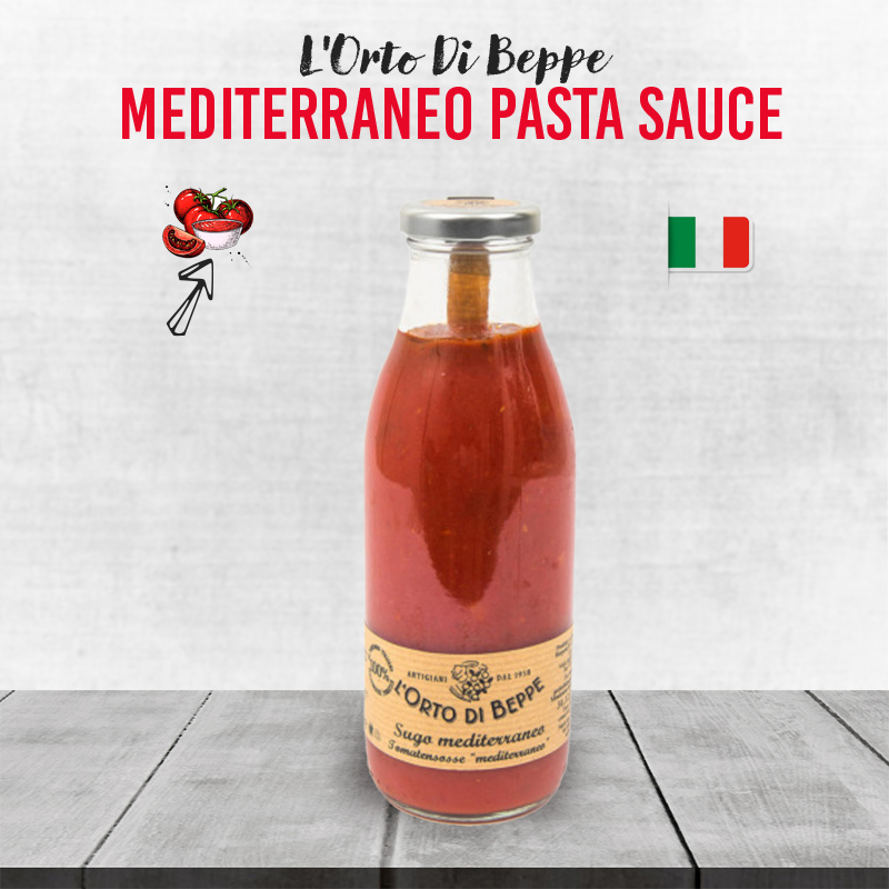 L'Orto Di Beppe Mediterraneo Pasta Sauce - 440g