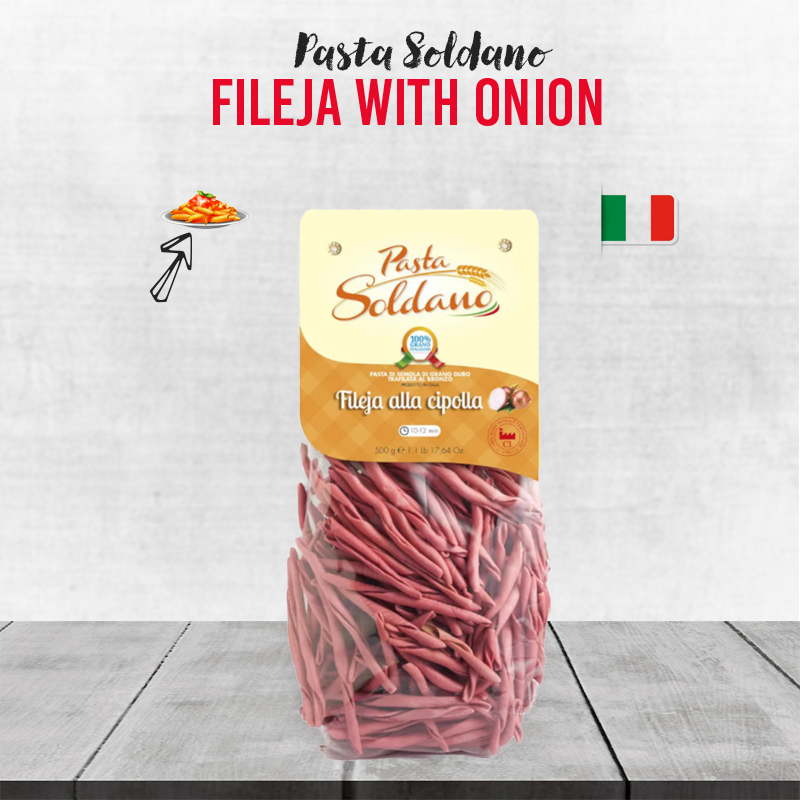 Pasta Soldano Fileja With Onion - 500g