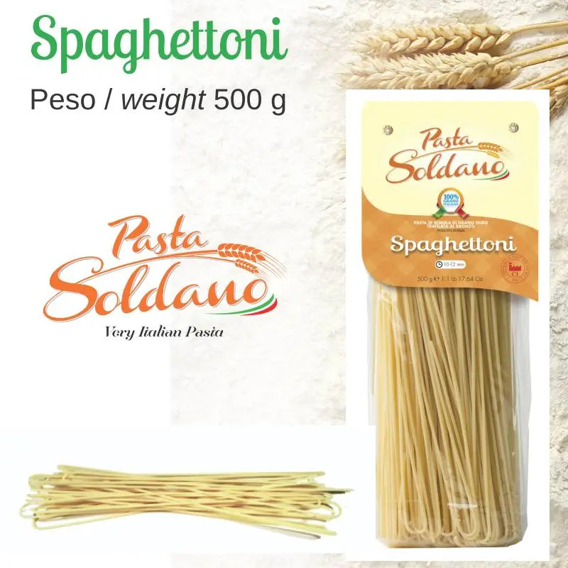 Pasta Soldano Spaghettoni - 500g